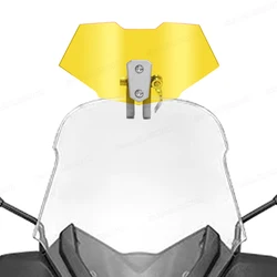 Motorcycle wind deflector with high-end wind deflector windshield height increase installation modification universal