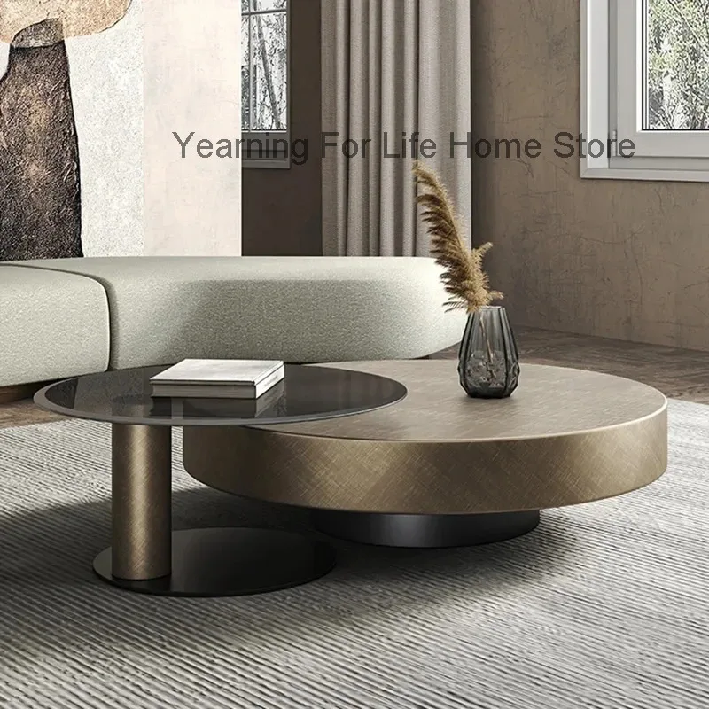 

Garage Luxury Coffee Tables Metal Minimalist Living Room Modern Coffee Tables Design Nordic Unique Couchtisch Unique Furniture