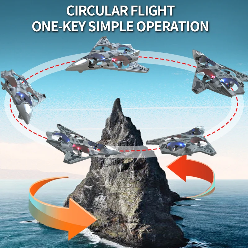 2025 جديد K800 RC طائرة ABS 2.4G التحكم عن بعد مقاتلة حيلة هواية طائرة شراعية Rc الطائرة اللعب مع ضوء لعبة تعمل بالريموت هدية طفل صبي