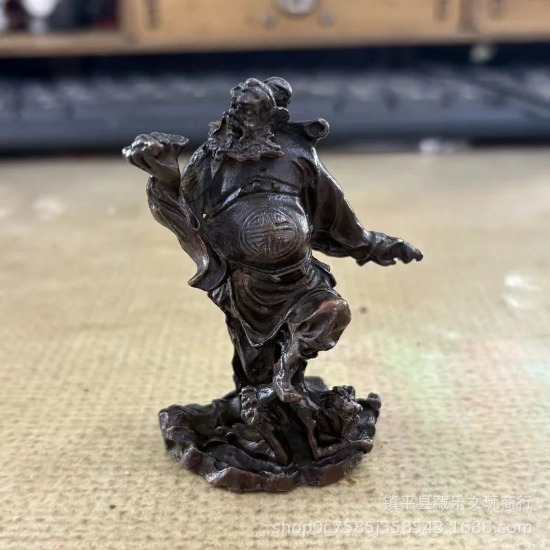 Collectibles, Antique-Style Artifacts, Bronze Sculptures, Zhong Kui Figurines, Home Decorations, Office An