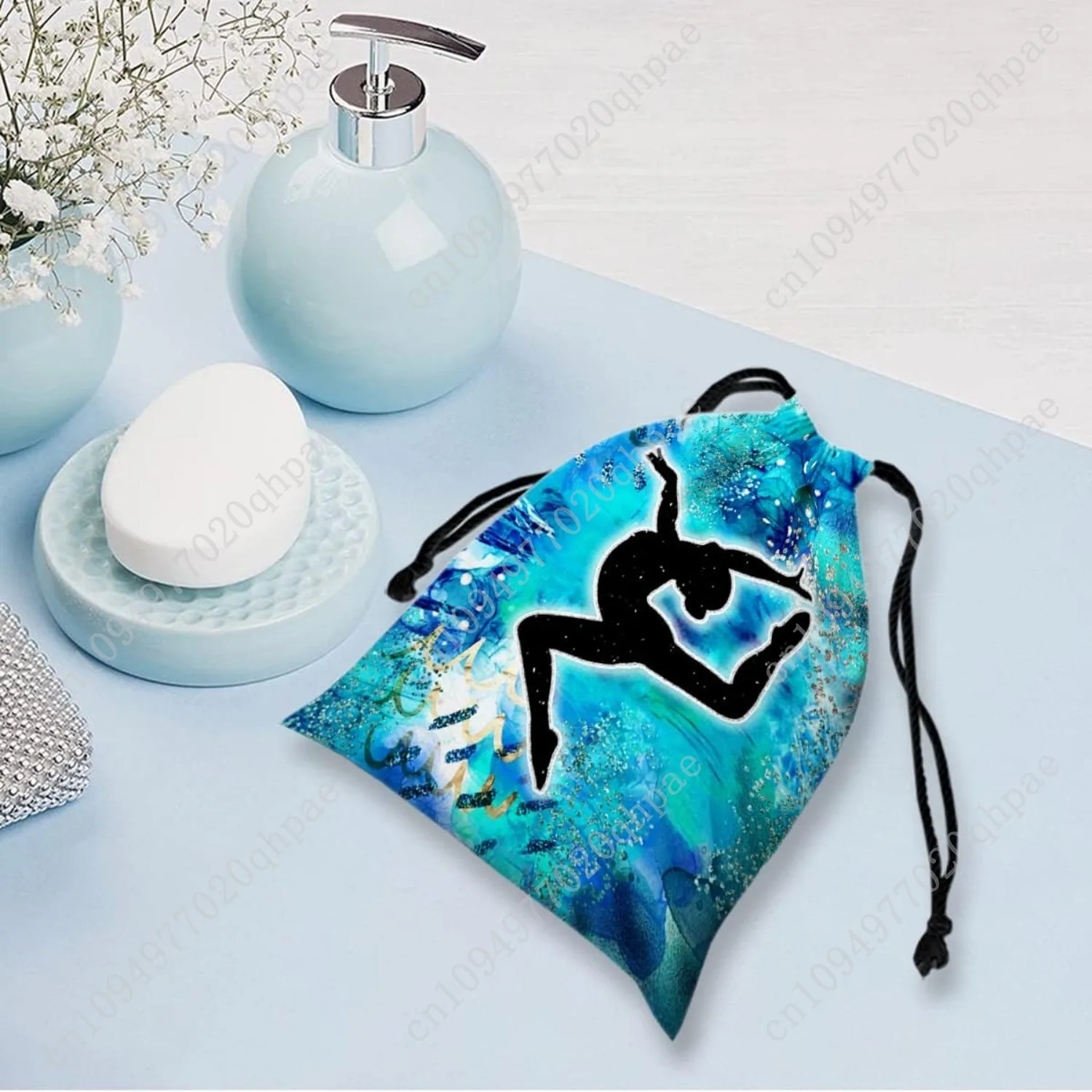 Gymnastics Drawstring Grip Bags Small Drawstring Bag Waterproof Gym Storage Pouch For Holding Gymnastics Grips
