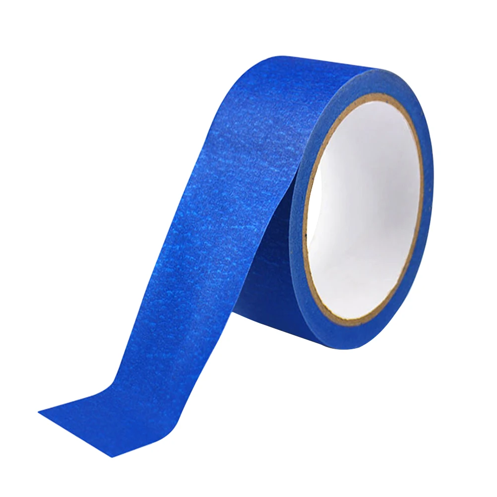 

Blue Masking Tape Painters Textured Paper for 3D Printer Wall Application Strong Flexible Wide Adhesive Tape