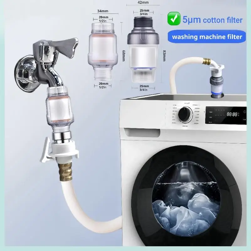 Water Filter Washing Machine Faucet Universal Pre-filter And Faucet Filter Tap Water Filter Replaceable Faucet Filter