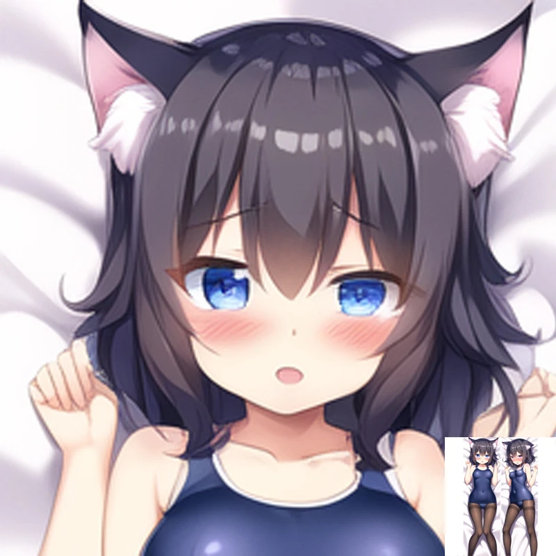

Dakimakura Anime Pillow Case Beauty With Giant Breasts Pillow Cover Halloween Christmas Decoration 2023