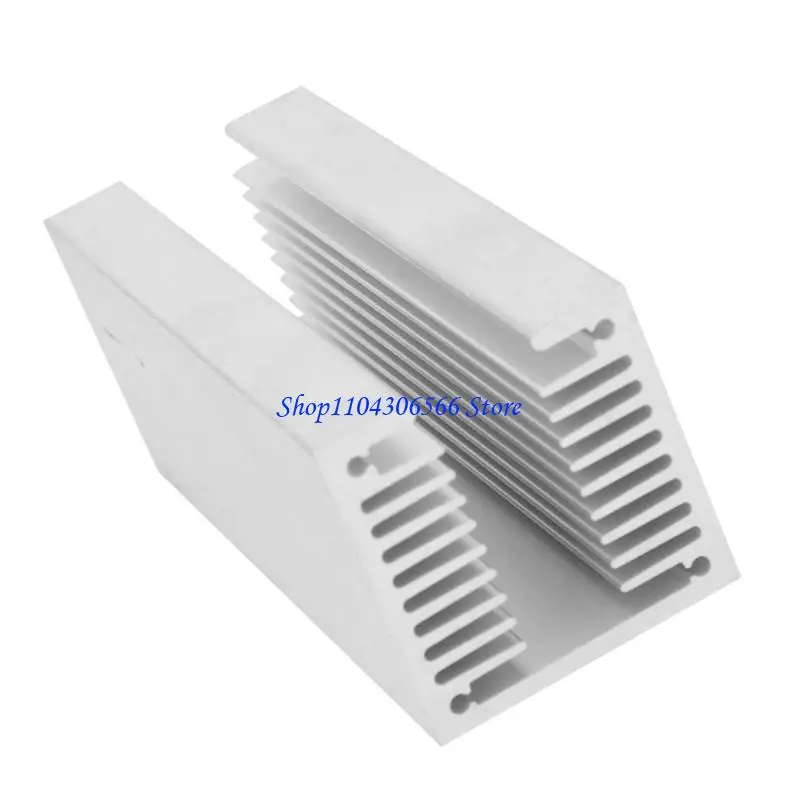 02DD 40x40x100 Aluminum Heatsink Heat Management For Electronics CPU Module LED Light