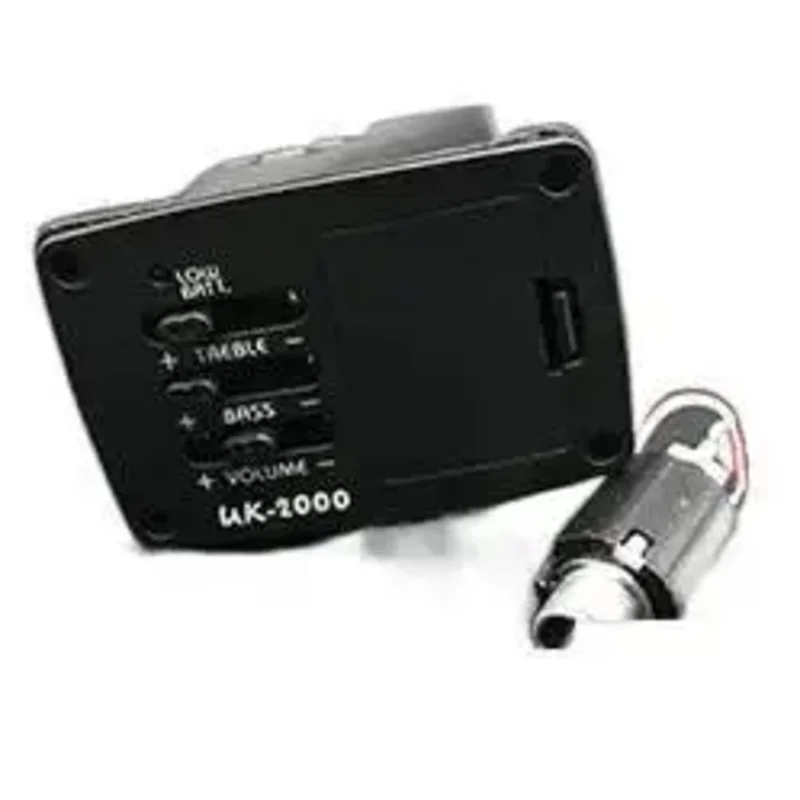 

G01 Resonant Acoustic Guitar Pickup with Built-in Reverb Delay Chorus Classical Folk Guitar Guitar