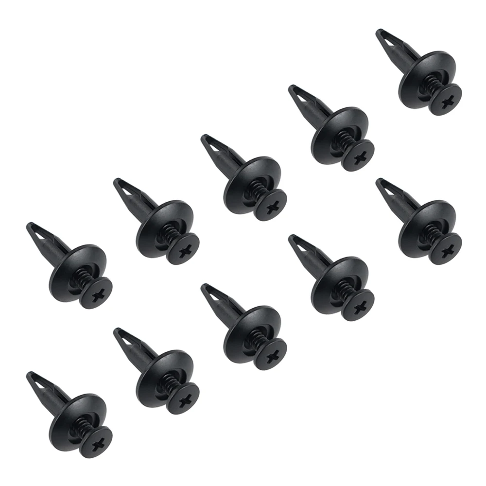 For Yamaha BIG BEAR GRIZZLY KODIAK Viking VIEPS WOLVERINE RAPTOR RHINO ATV UTV Motorcycle Plastic Fender Rivets Clips M6 Screw