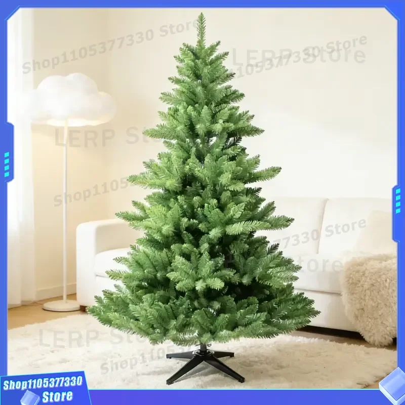 90cm 120cm 150cm Artificial Christmas Tree with Metal Stand Realistic Fir Branches for Home Holiday Decoration 180cm 210cm