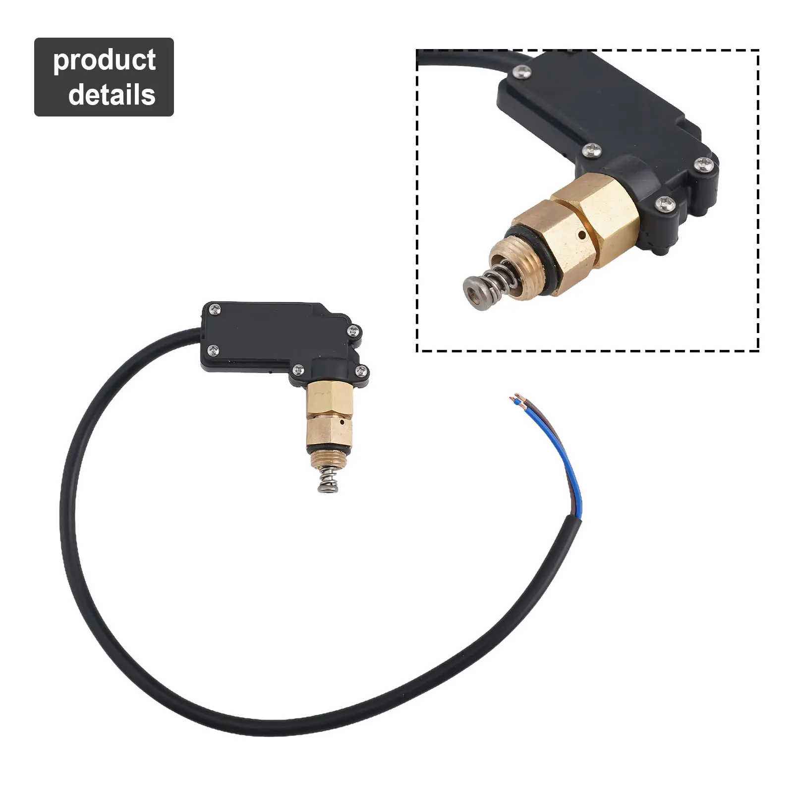 Water Pressure Control 380 280 Pressure Switch Easy Installation High-quality Materials Optimize Cleaning Performance