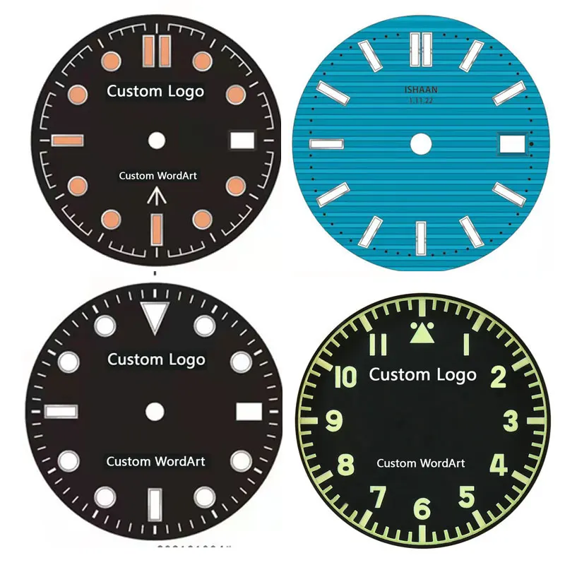 Watch Customized Service Logo/Texts Print