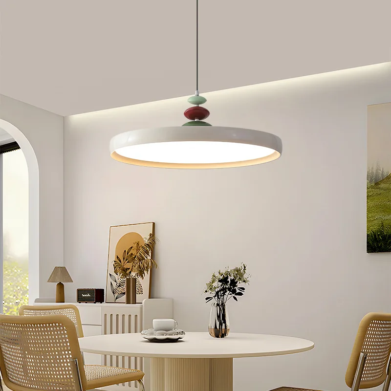 Medieval flying saucer dining table chandelier