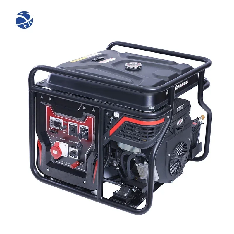 

YUNYI Power Outage 5.5kw Single-Phase gas generator caburator Generador 5000 Watts Portable 5 kW Petrol Gasoline Generator