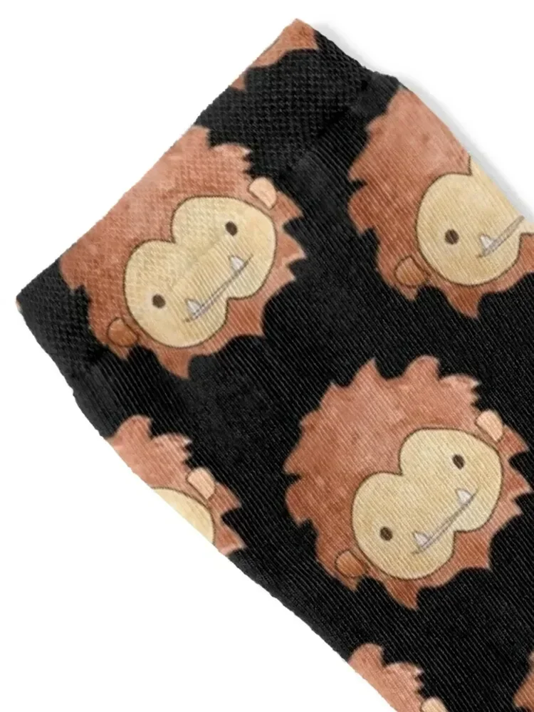 Sneaky Sasquatch Big Head Socks Running cute designer Socks Men Women's