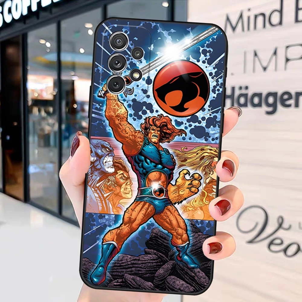 Cartoon ThunderCats Phone Case For Samsung Galaxy A31 A33 A52 A13 A02 S20 S23 S22 S21 A53 M54 Note 20 Back Cover