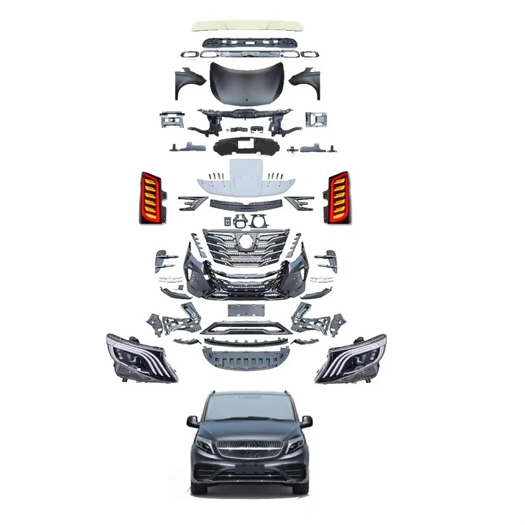 

Vito Viano W639 hood side skirt spoiler headlight taillight bumper