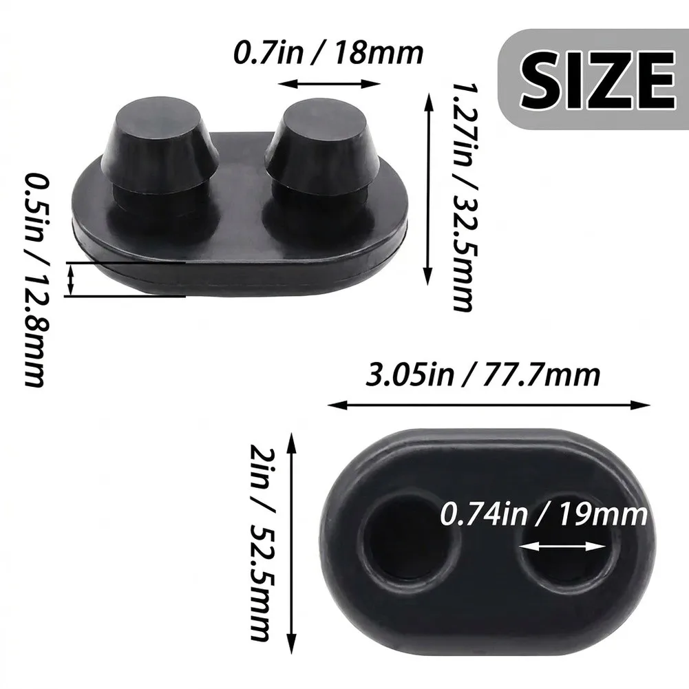 4pcs Cooler Feet Replacement Non-Slip Rubber Feet For RTIC= Coolers Models Thickened Rubber Feet Outdoor Camping Protection