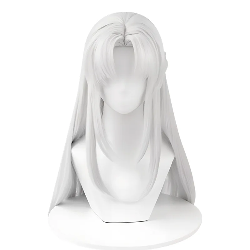 Synthetic Short Bob Wig with Bangs Natural Hairline Heat Resistant Fiber Cute Fox Cosplay Costume Party Daily Use