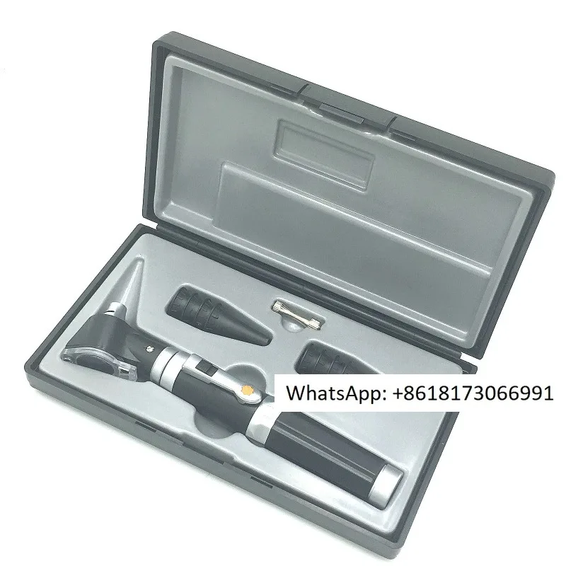 HS-OT10G non fiber optic otoscope, electric otoscope for observing periosteal ear canal and ear mirror