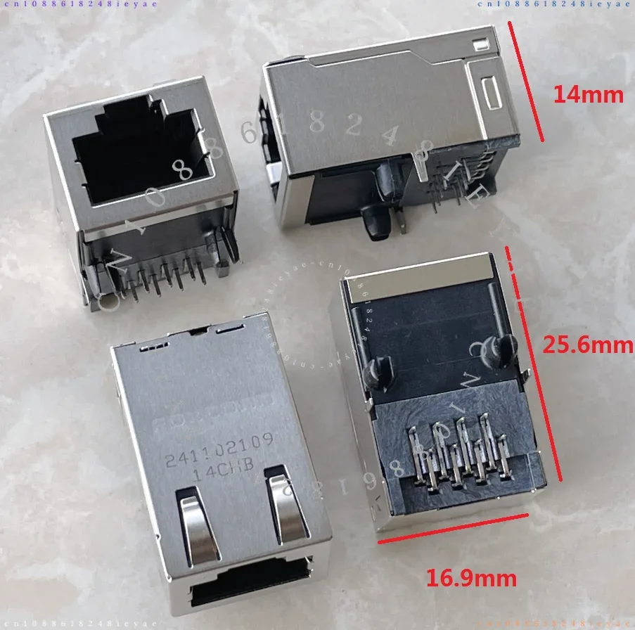 

Розетка Rj45 59-8p8c длиной 25 мм, гнездовое гнездо с головкой порта, розетка