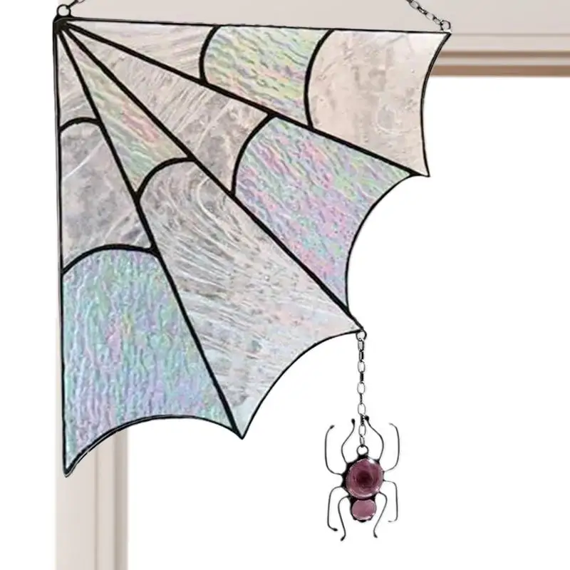 Halloween Spider Webs Door Corner Decor Spiderweb Halloween Door Corner Sign Fake Spiders With Cobwebs Home Wall Ornament Door