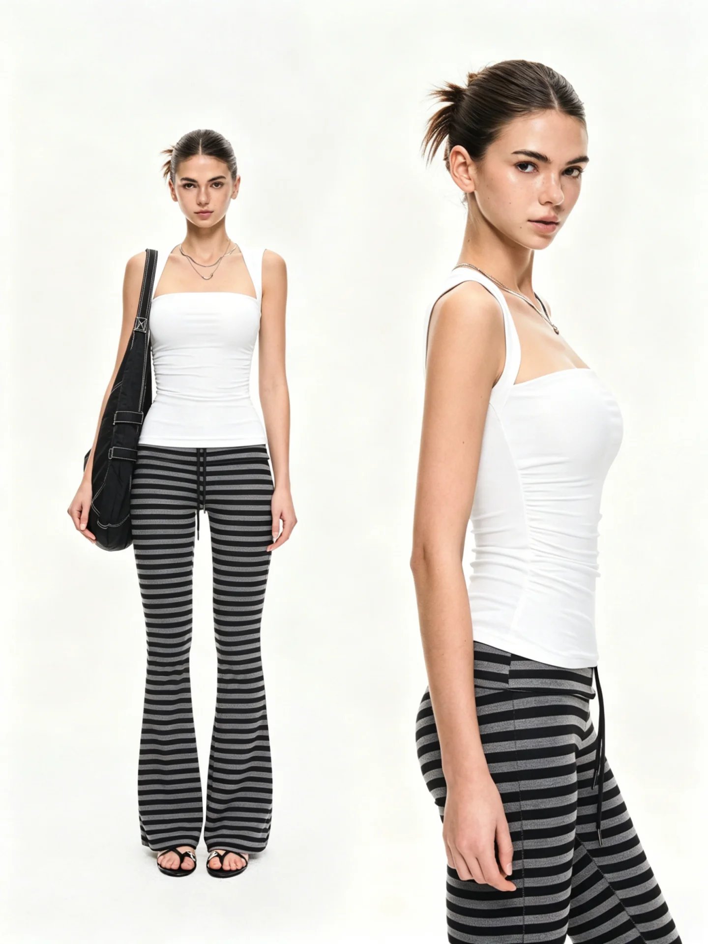 

Sexy Summer New Style Women's Camisole Tank Top plus Size Slim Fit Innerwear Outerwear Base Layer Trendy Girl Trending Now
