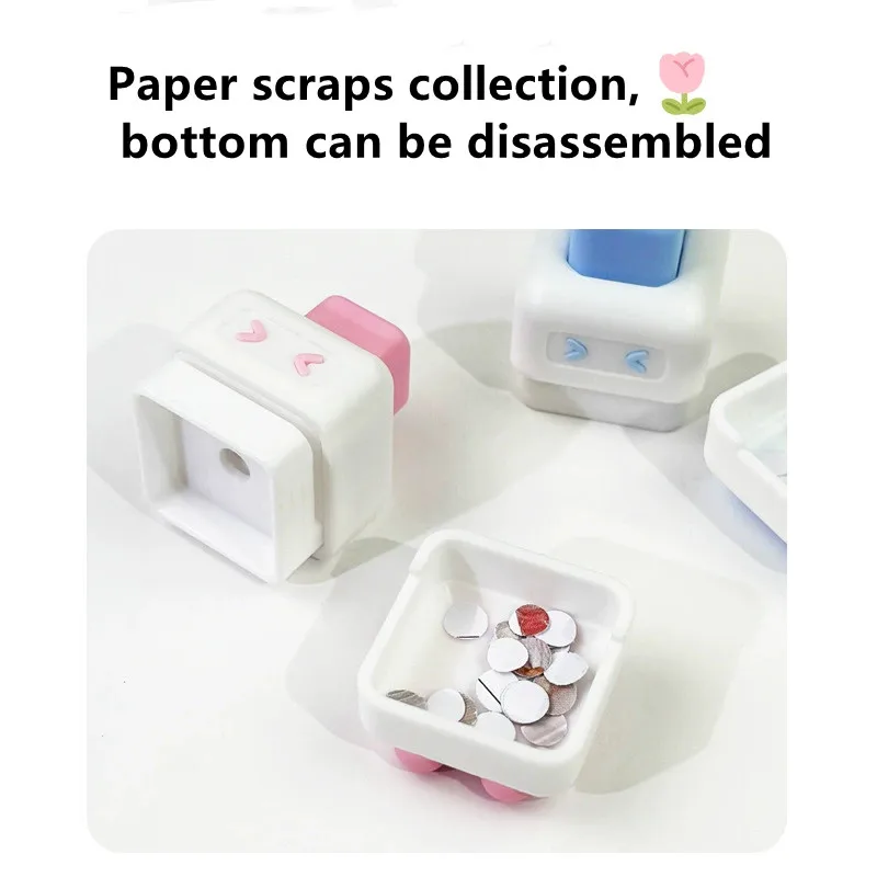 5mm Office Hole Punch Single Manual Ring Hole Puncher Mini Loose-leaf Book Paper DIY Manual Circle Binding Hole Craft Punches ﻿