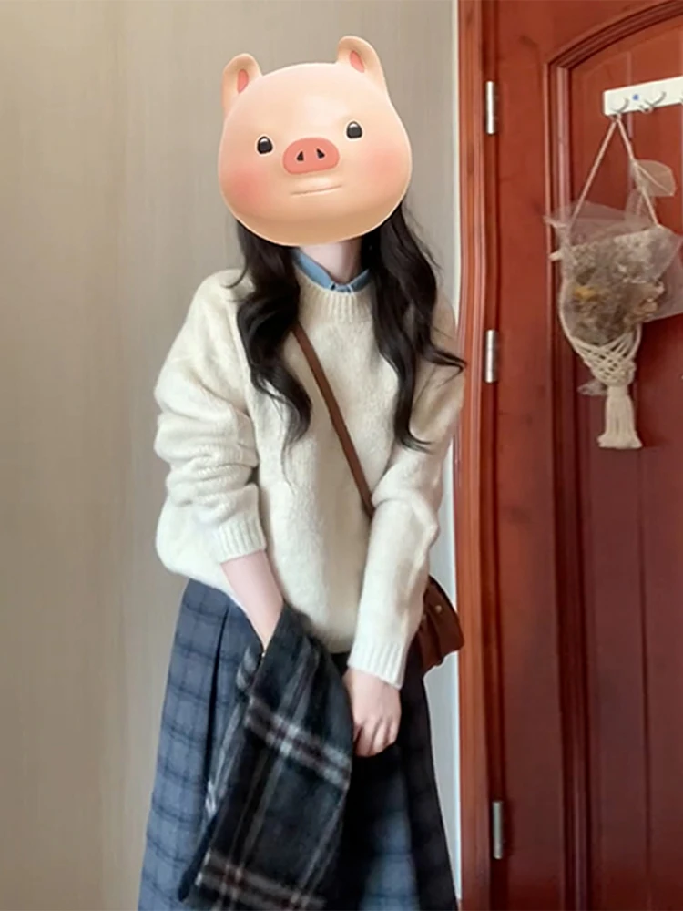 

Корейский комплект Aosphere Long Dr для женщин: новая элегантная коллекция весна-осень, стильный образ для колледжа, премиальный вид