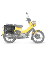 Waterproof Motorcycle Saddle Bag Quick Release Luggage Bag Large Capacity Side Storage Organizer 15L with Removable Inner