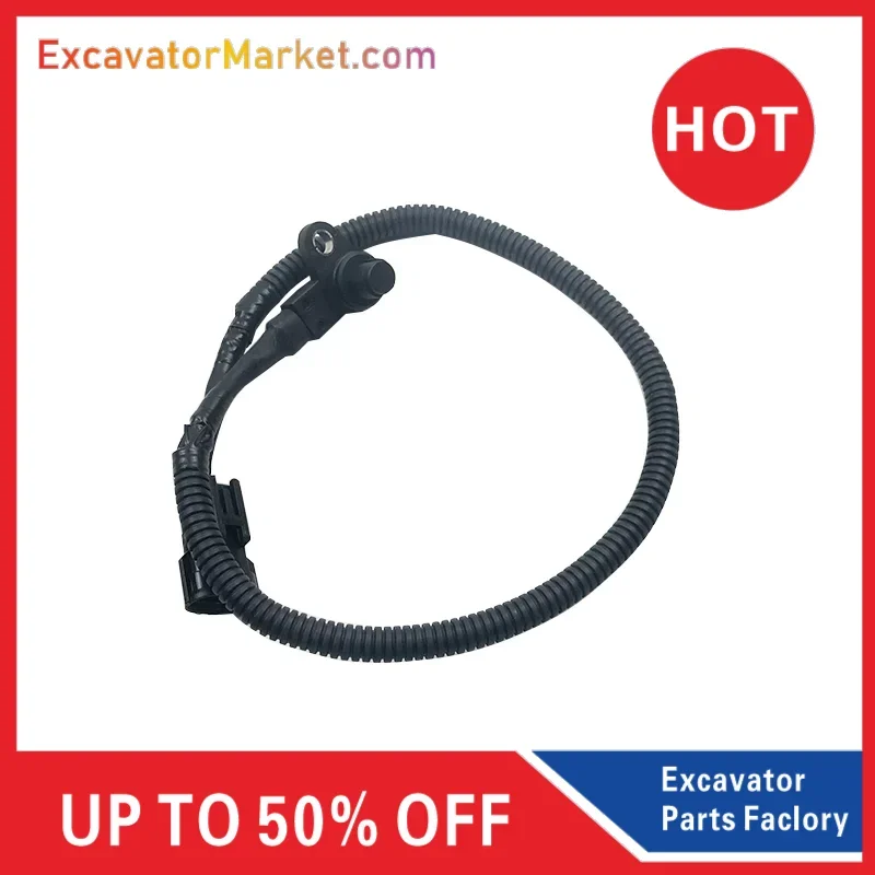 For Hitachi ZAX EX 200 240 360 engine 4HK1/6HK1 camshaft crankshaft speed sensor induction excavator accessories High Quality