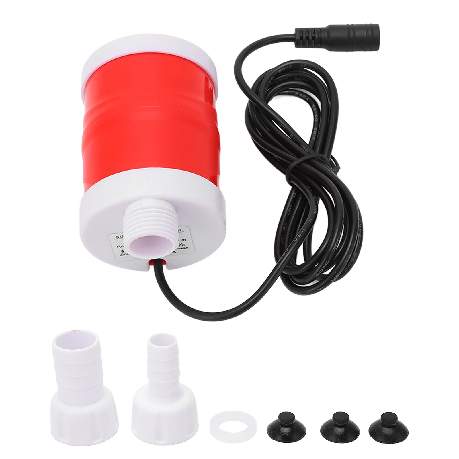 Submersible Pump 6m Discharge Lift DC Brushless Motor 12V 20W 700L/h Low Noise for Home Water Supply Pump