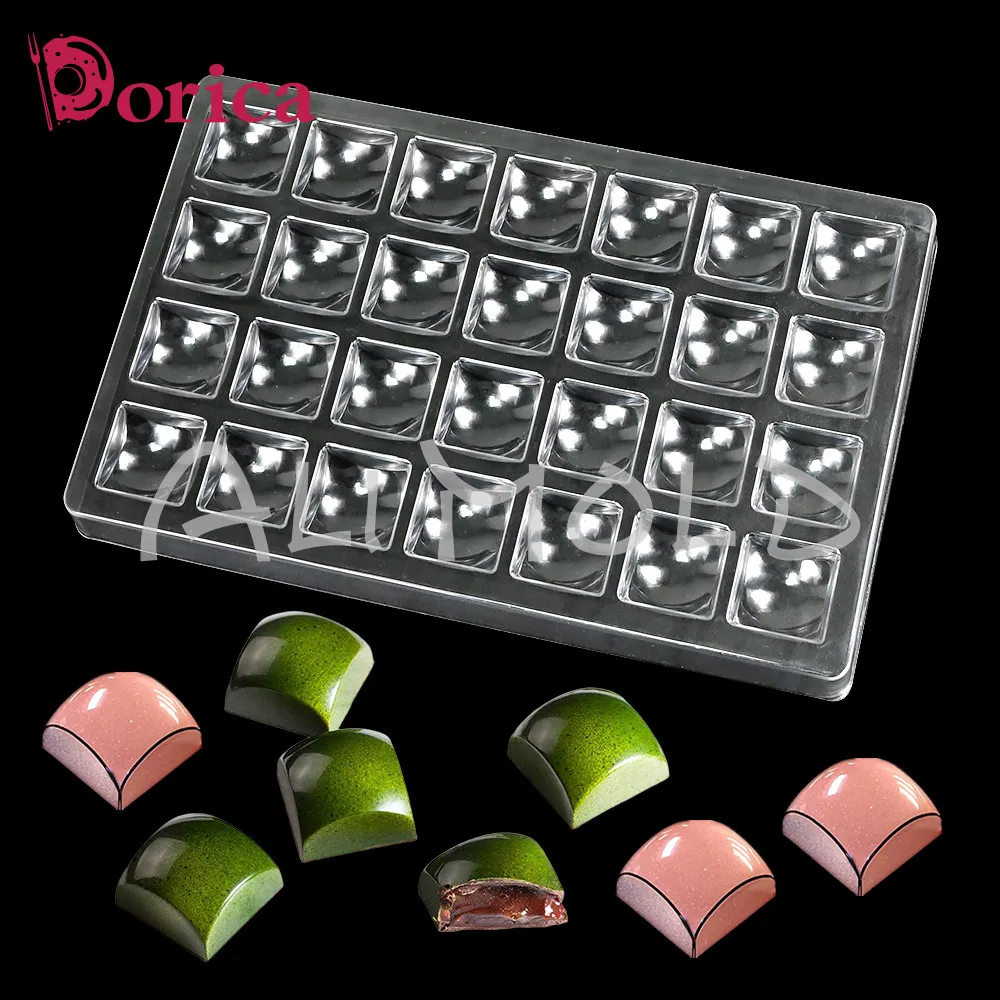 

Bonbons Milk Chocolate Mold Professional Plastic Mould Buttercream Confectionery Candy Cake Decor Tools Dessert Baking Utensil