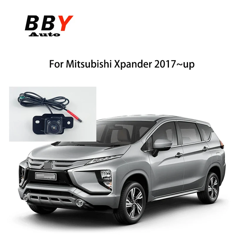 

Камера заднего вида для Mitsubishi Xpander, 2017-2024 отверстий, камера заднего вида для парковки номерного знака автомобиля