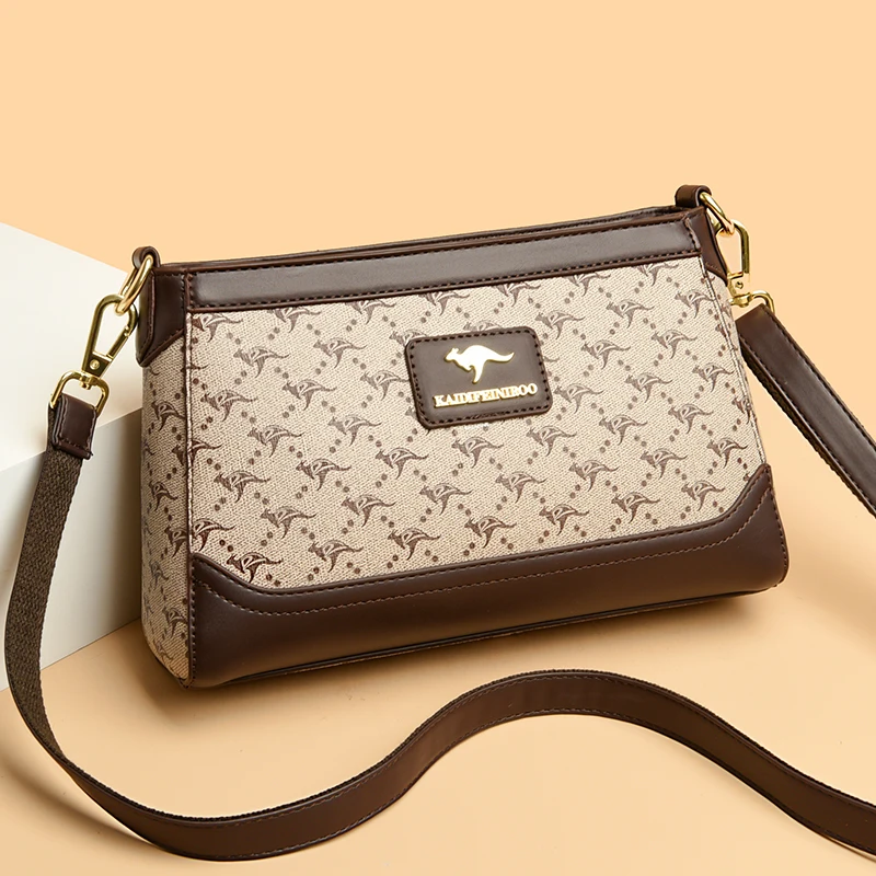Borse a tracolla in pelle di alta qualità per donna 2024 borsa a tracolla Casual piccola Tote di design di lusso e borse borse a tracolla femminili