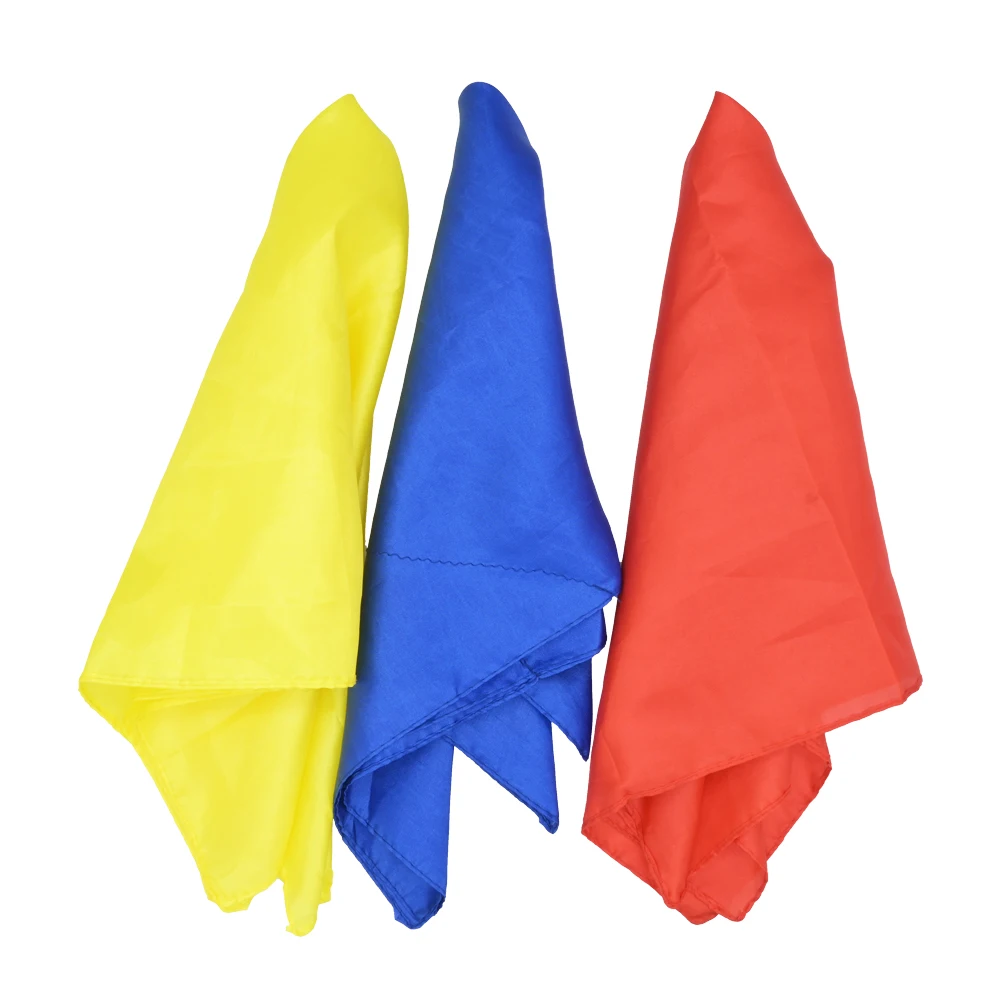 Stage Magic Set with Magic Wand, Magical Scarves, Magic Clown, Traveling Magic Color Vanish Magic Props for Beginners and Adult