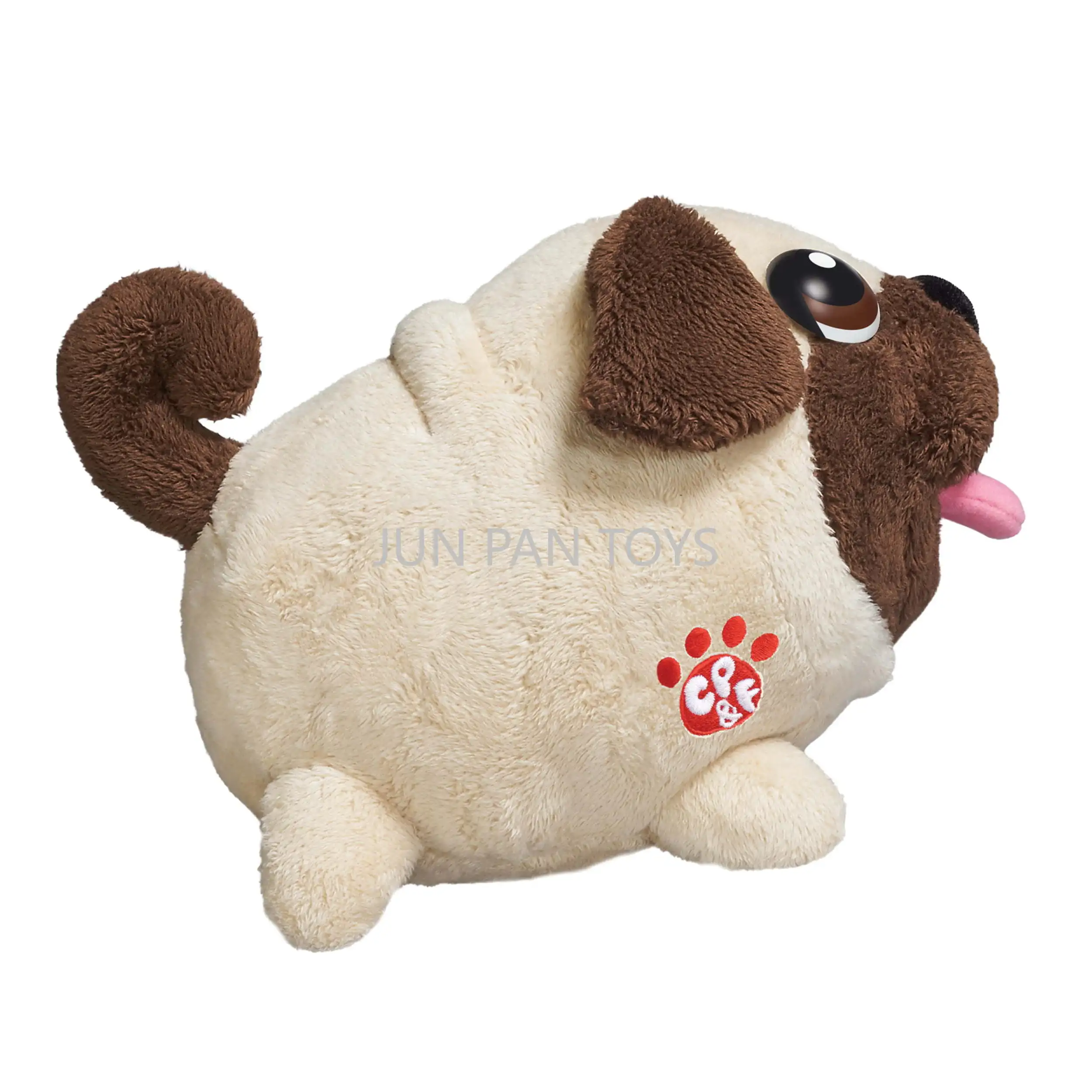 Original Chubby Puppies Friends Bumbling Puppies Plush Chihuahua Pug Carlin Children Toys Electronic Interactive Toys Pets Dog