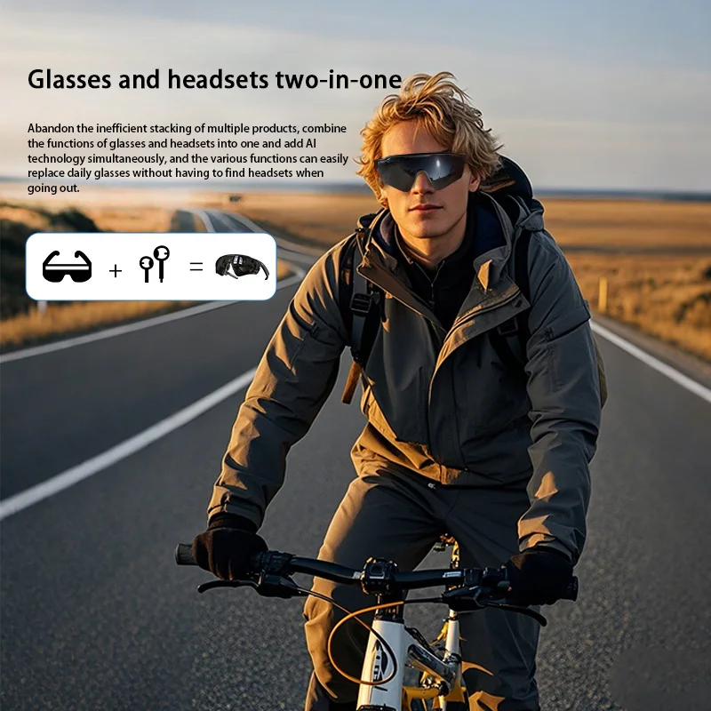 Xiaomi Modern HY-G13 Intelligent AI Glasses For Simultaneous Interpretation Of 144 Languages Real-time Translation For Listen