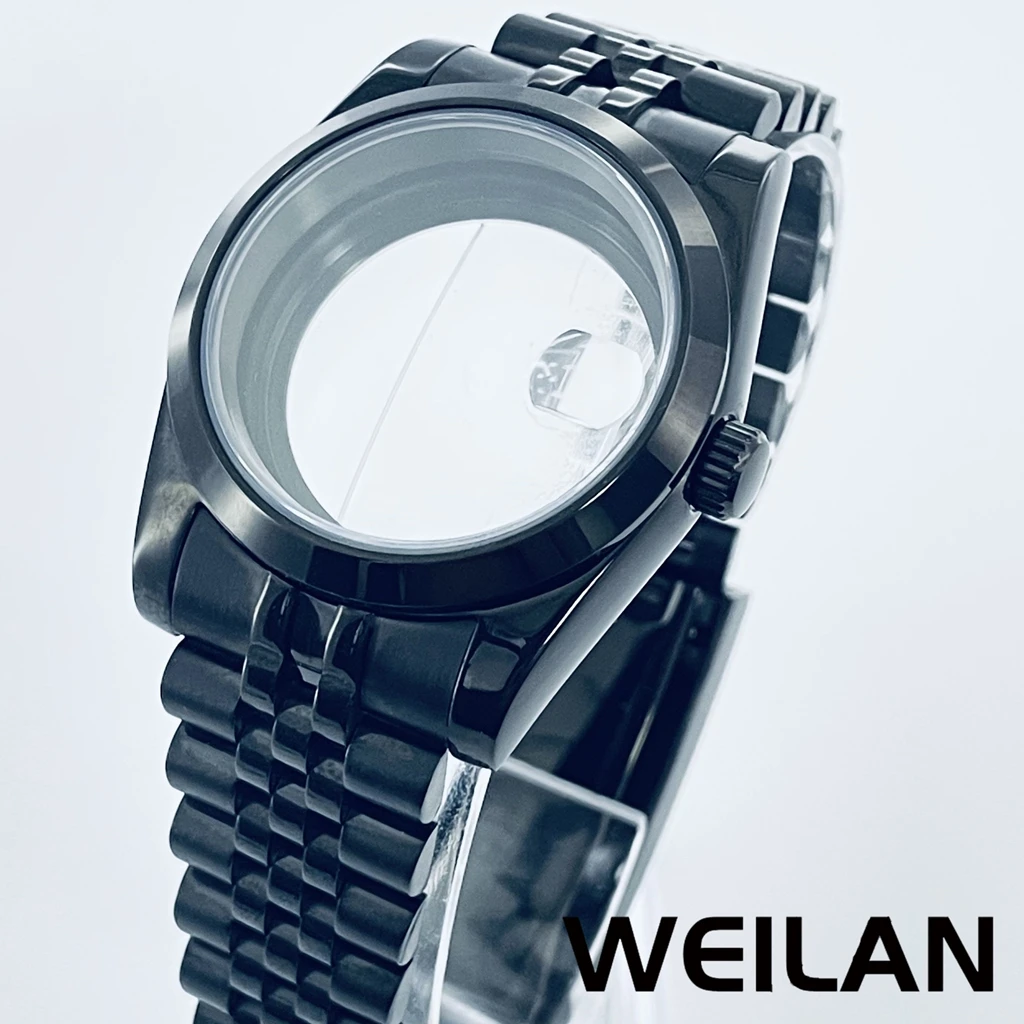 36mm 40mm Black NH34 NH35 NH36 NH38 NH39 NH70 NH72 ETA2824 PT5000 Watch Case Top Waterproof Sapphire Crysta