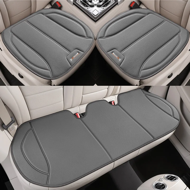

26 year new pearl hemp car seat cushion, four seasonuniversal small three piece front square cushion, rear longcushion without b