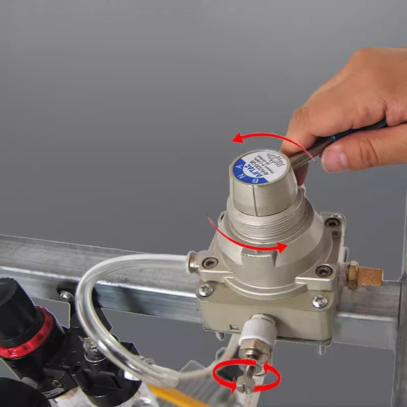 Pneumatic electric hammer lifting bracket, one-button automatic telescopic bracket for planting steel bars, ceiling impact drill