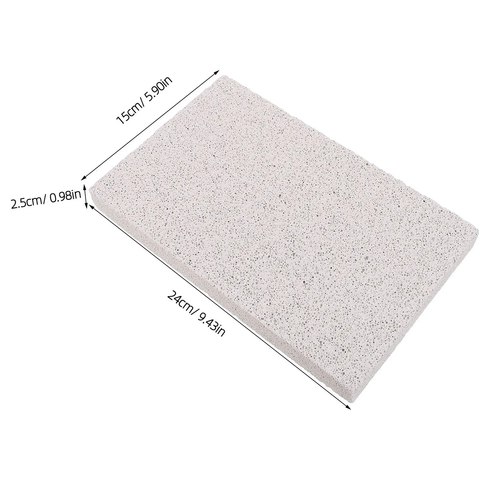 Natural Lava Stone Rabbit Grinding Claw Pad Pet Volcano Stone Scratch Board for Rabbits Chinchillas Hamsters Hedgehogs Small