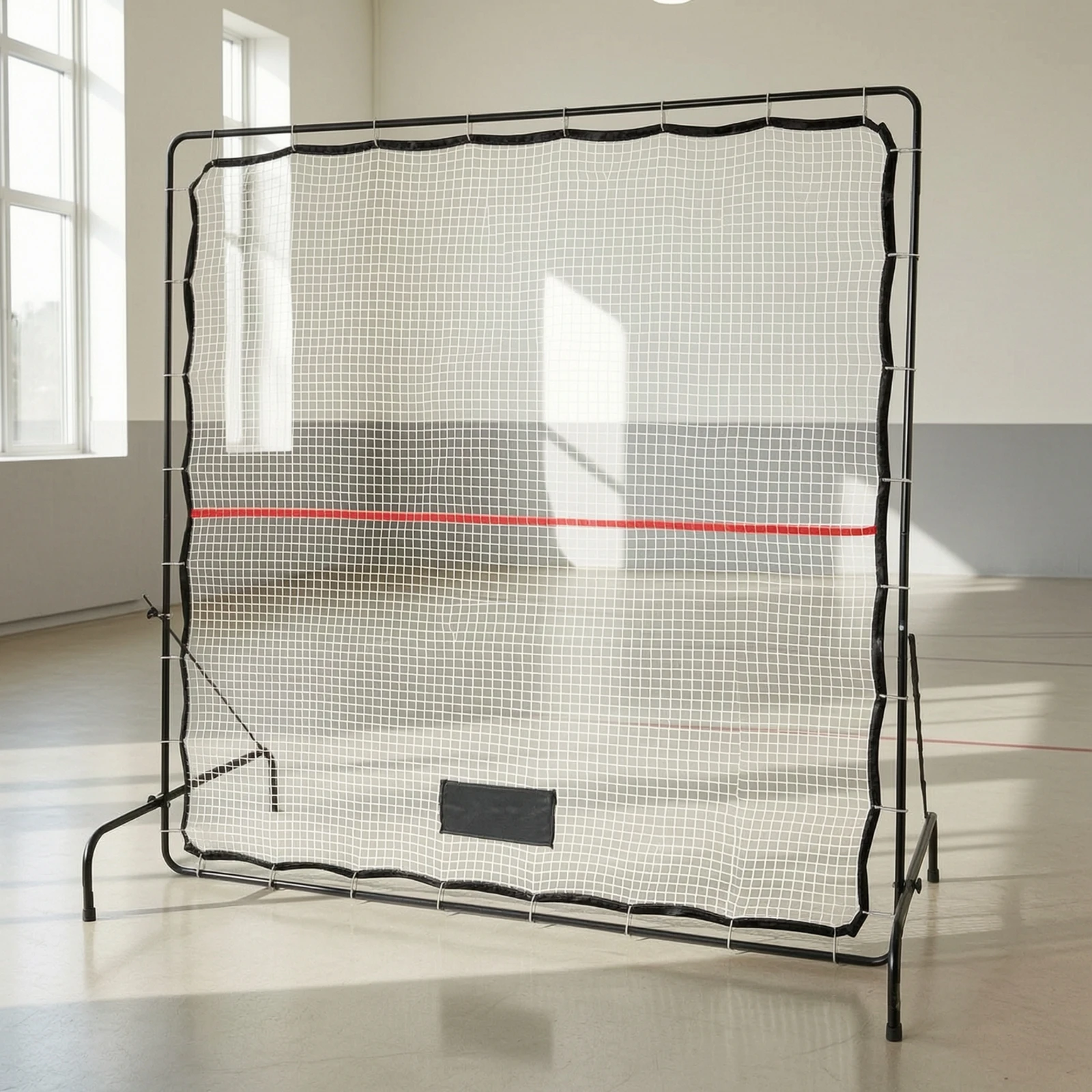 Tennis Rebounder Net Foldable Tennis Rebounder Training Backboard Freestanding Rebound Net Adjustable for Coaches, Backyard