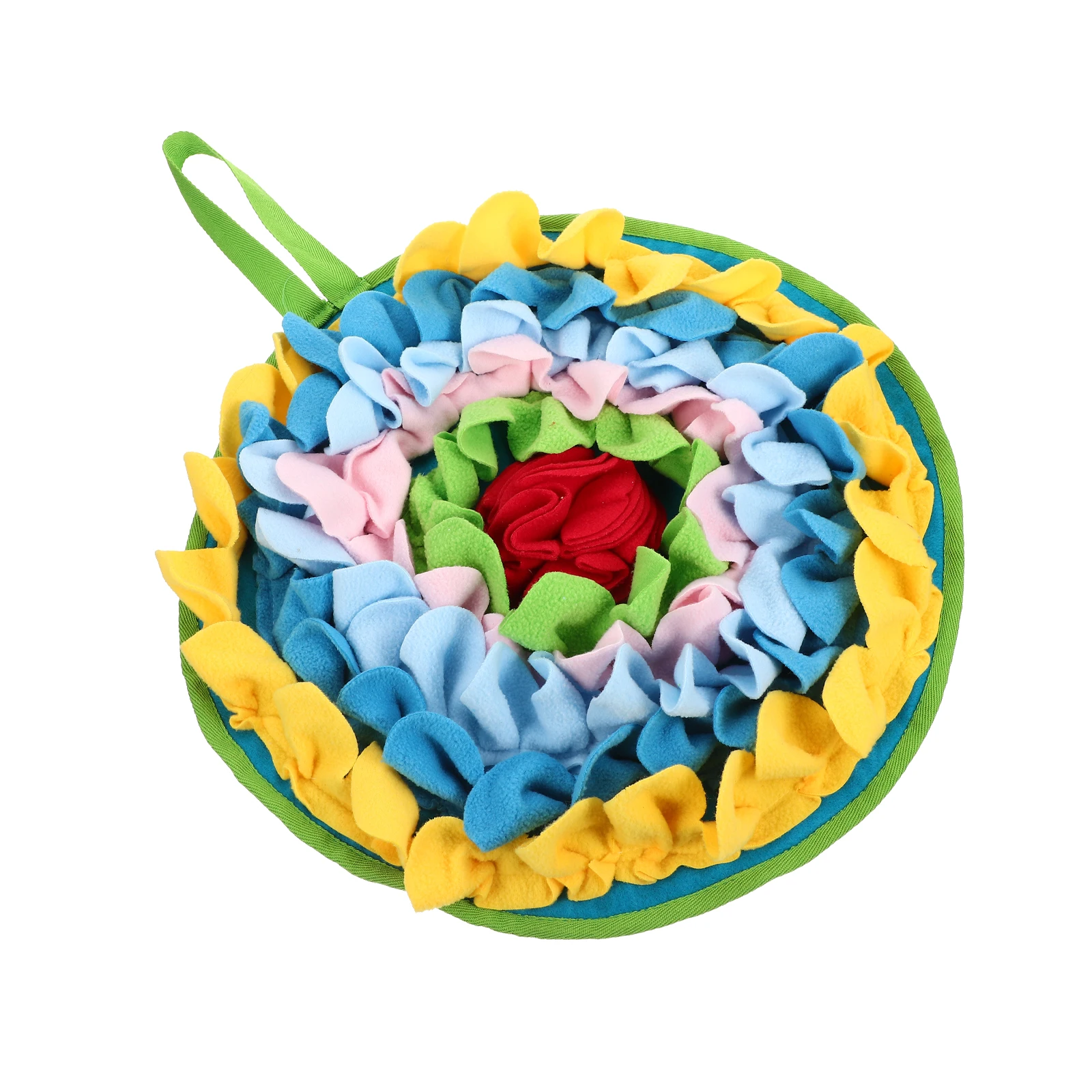 

Pet Sniffing Pad Rabbit Foraging Mat Durable Snuffle Bunny Feeder Puzzle Toy Non Slip Bottom Easy Pet Training Cushion Dog