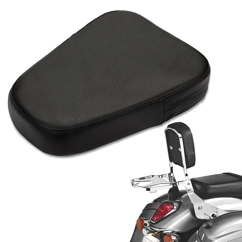 

Motorcycle Accessories Universal Leather Rear Passenger Backrest Seat Cushion Pad For Harley Yamaha Honda Suzuki Kawasaki