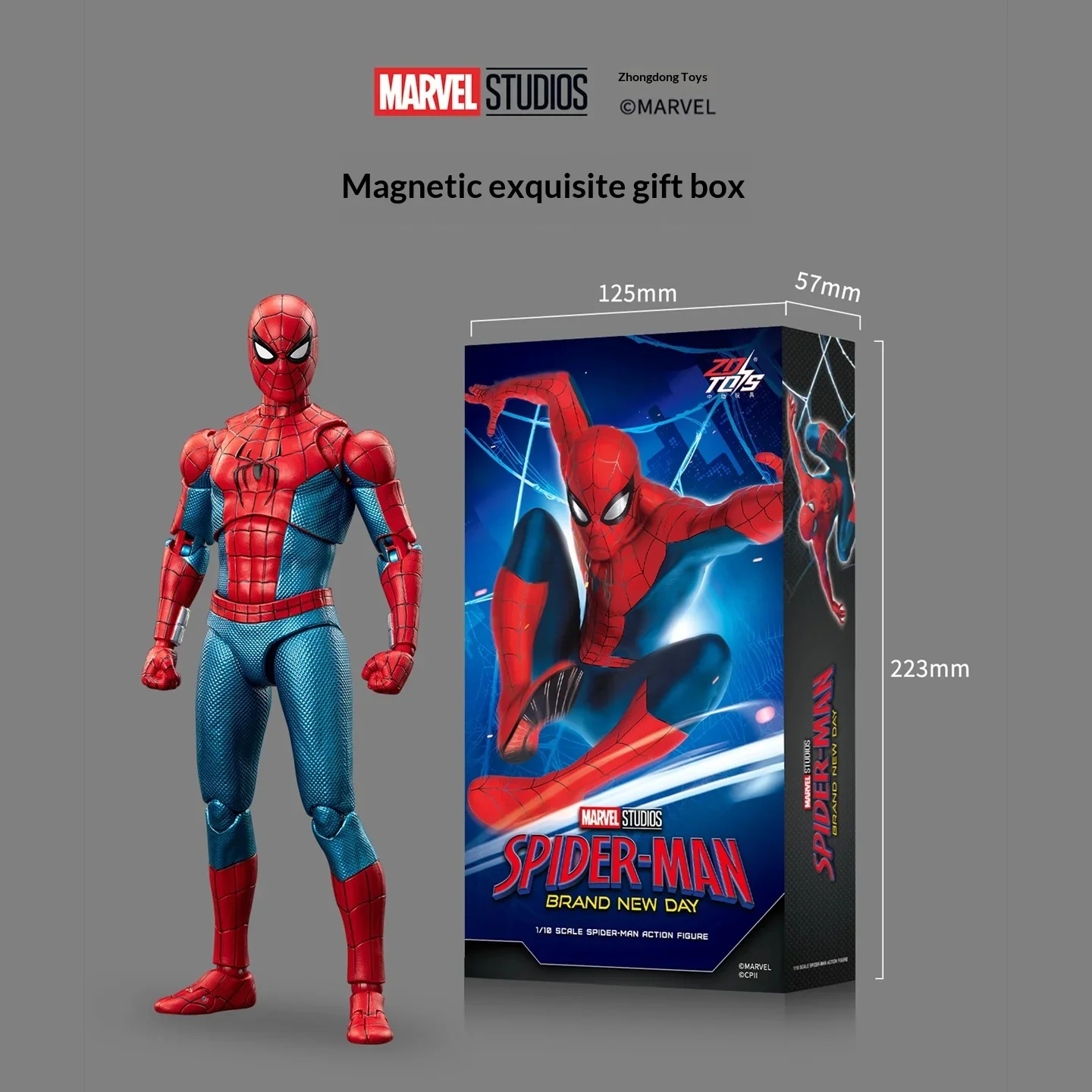 zd-toys-licensed-spider-man-4-brand-new-day-articulated-movie-figure-collectible-model-desktop-ornament-gift-for-marvel-fans