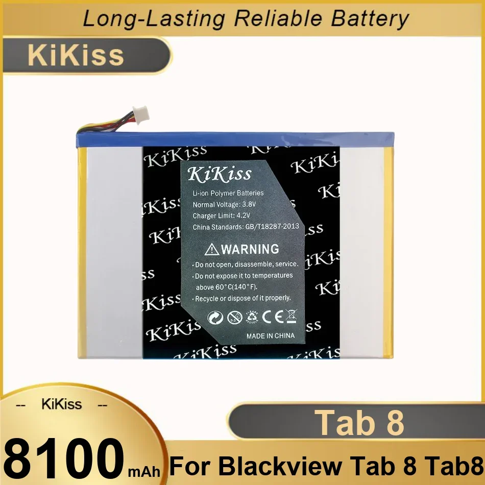 

8100mAh High-Performance Tablet Battery For Blackview Tab 8 Tab8 Tab 8