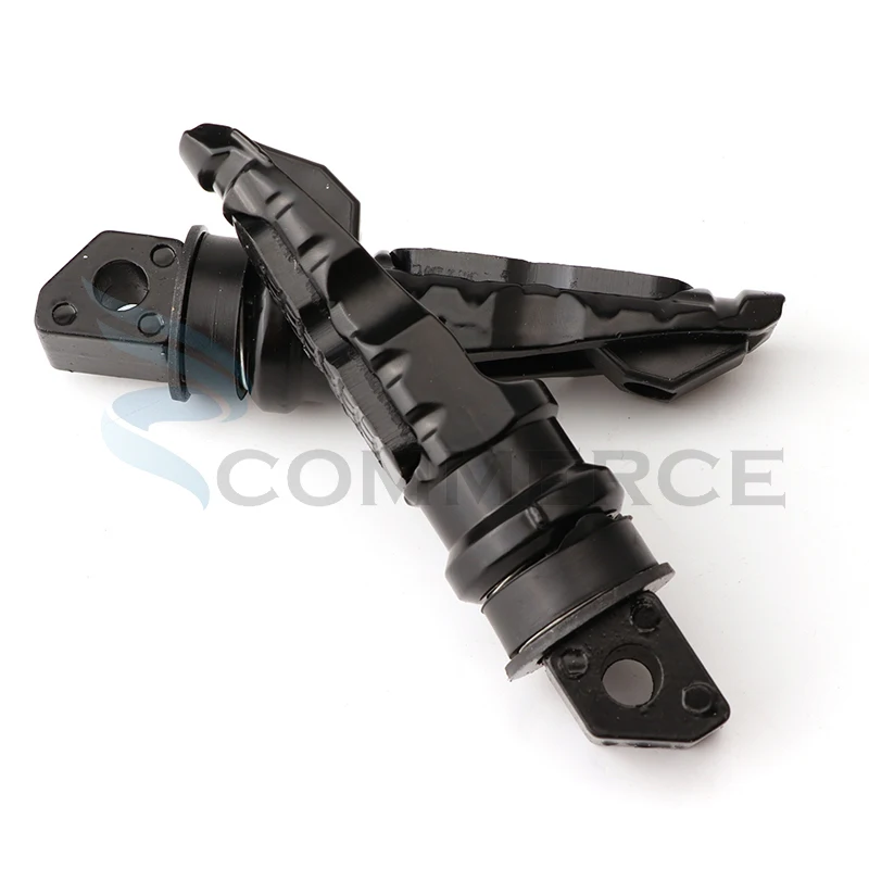 1 pair Universal Motorcycle Rear Passenger Foot Pegs Pedals Footrest Scooter Foot-Peg Motorbike Pedal Modification Accessories