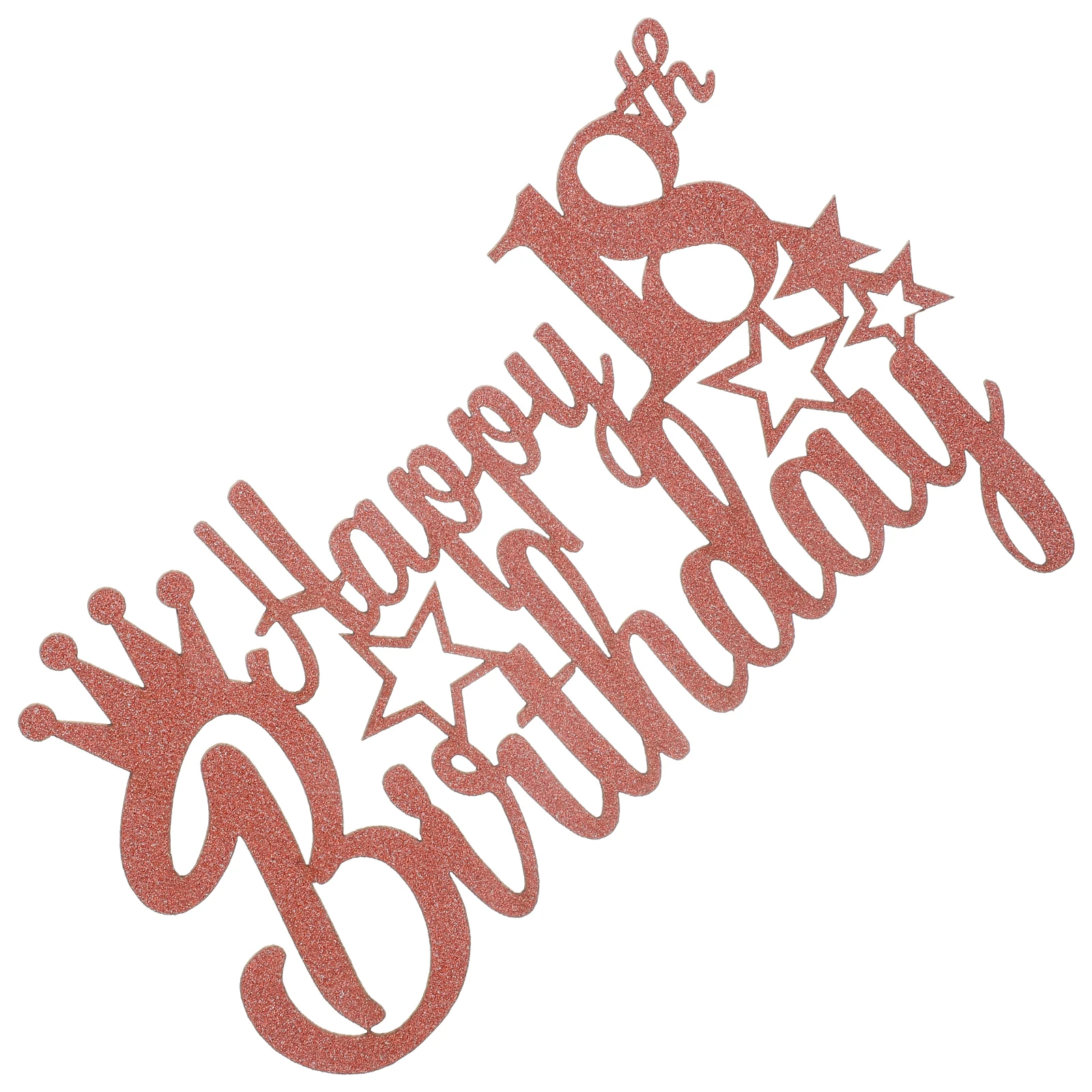 

Birthday Cake Insert Picks Topper Decorations for Girls Toppers Happy Cupcake Flash