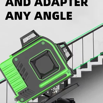Tripod/special offer 16 lines 4d laser level 16 lines green vertical horizontal lasers line lasers rotary lasers levels green