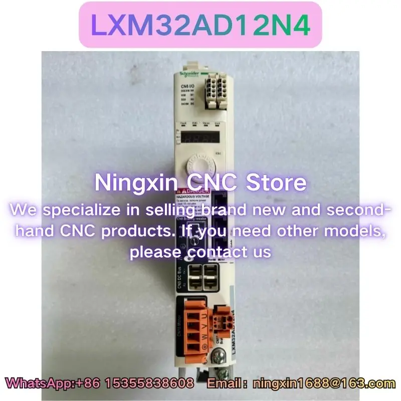 Used LXM32AD12N4 Servo Drive Functional test OK Fast delivery