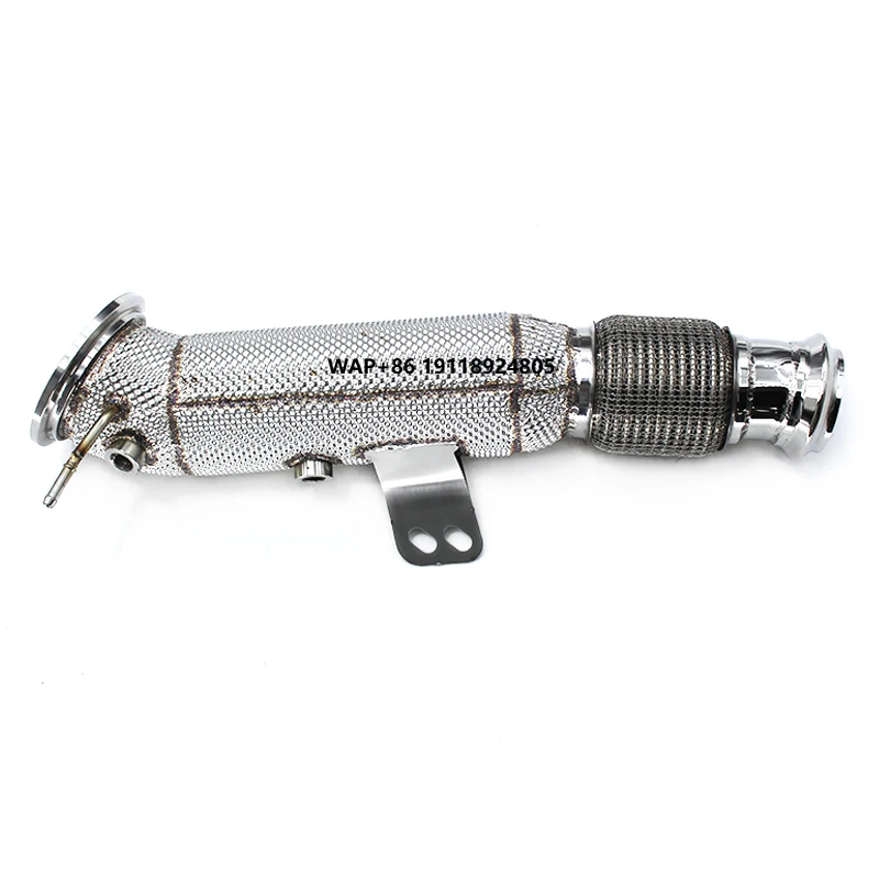 Customized 304 Stainless Steel  Exhaust Downpipe for  X5/X6 B58 3.0T G05 2019-2022 Exhaust Catalytic Converter Car Exhaust